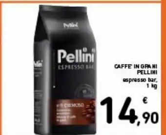 Spazio Conad Caffè in grani pellini offerta