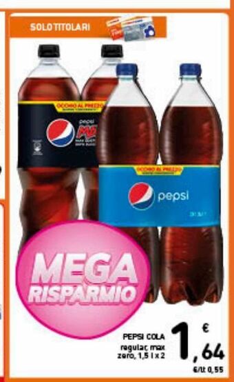 Spazio Conad Pepsi cola offerta