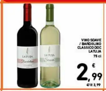 Spazio Conad Vino soave / bardolino classico doc latuja offerta