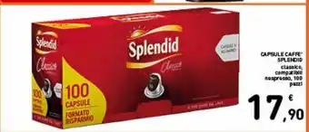 Spazio Conad Cpasule caffè splendid offerta