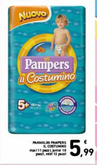Spazio Conad Pannolini pampers il costumino offerta