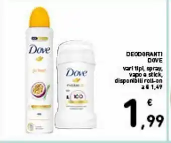 Spazio Conad Deodoranti dove offerta