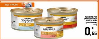 Spazio Conad Alimento per gatti gourmet gold purina offerta