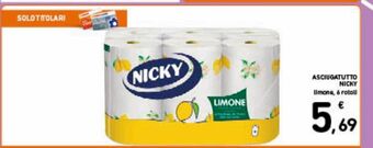 Spazio Conad Asciugatutto nicky offerta