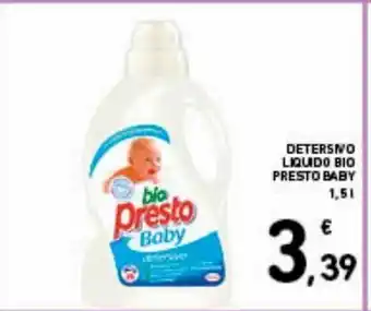 Spazio Conad Detersivo liquido bio presto baby offerta