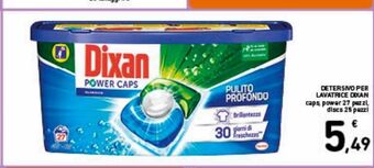 Spazio Conad Detersivo per lavatrice dixan offerta