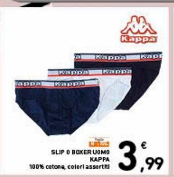 Spazio Conad Slip o boxer uomo kappa offerta
