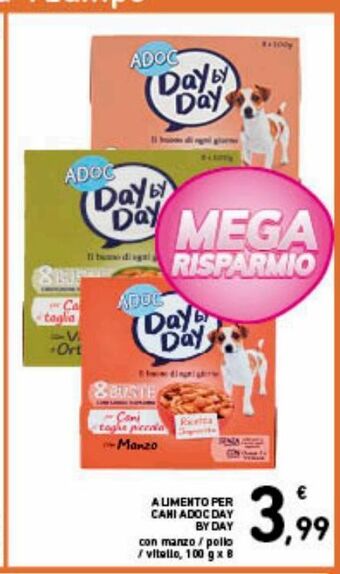Spazio Conad Alimento per cani adoc day by day offerta
