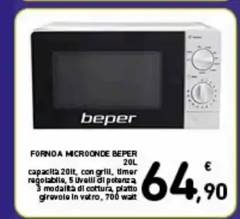 Forno a microonde beper