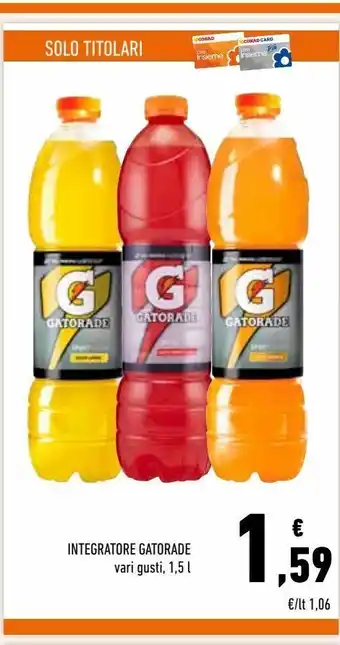 Conad Integratore gatorade vari gusti, 1.5 l offerta