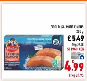 Conad Fiori di salmone findus 200 g offerta