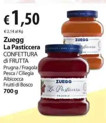 Extra Supermercati Zuegg La Pasticcera 700g offerta