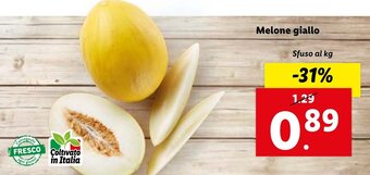 Lidl Melone Giallo offerta