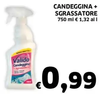 Ecu Discount Valido Candeggina + Sgrassatore 750 ml offerta