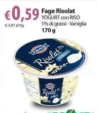 Extra Supermercati Fage Risolat Yogurt con Riso 170g offerta