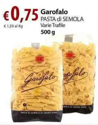 Extra Supermercati Garofalo Pasta di Semola 500g offerta