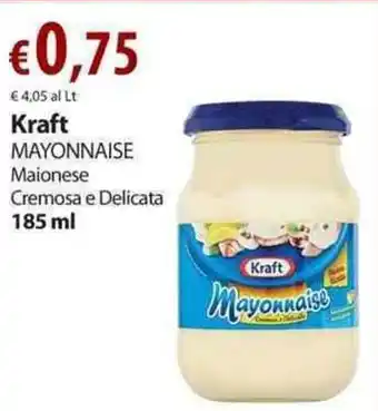 Extra Supermercati Kraft Mayonnaise 185ml offerta