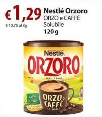Extra Supermercati Nestlé Orzoro 120g offerta