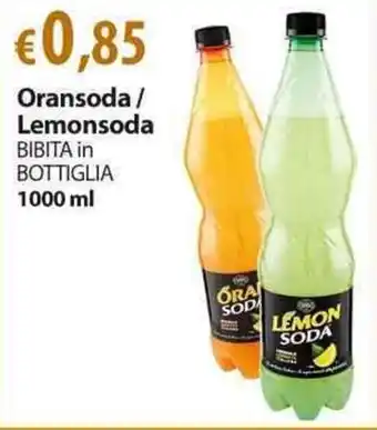 Oransoda / Lemonsoda 1000ml