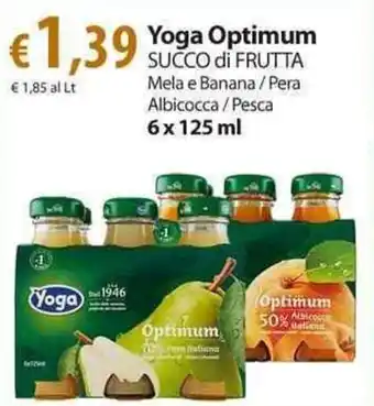 Extra Supermercati Yoga Optimum Succo di Frutta 6x125ml offerta