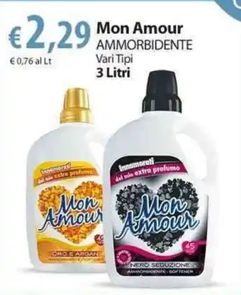 Extra Supermercati Mon Amour Ammorbidente 3L offerta