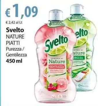 Extra Supermercati Svelto Nature Piatti Purezza/Gentilezza 450ml offerta