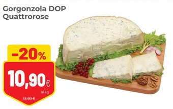 Coop Gorgonzola DOP Quattrorose offerta