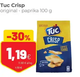Coop Tuc Crisp original paprika 100 g offerta
