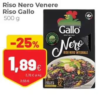 Coop Gallo Riso Nero Venere Riso 500 g offerta