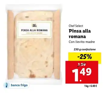 Chef Select Pinsa alla romana 230 g confezione