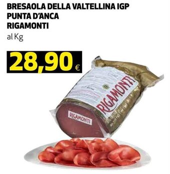 Coop Rigamonti Bresaola Della Valtellina IGP Punta D'anca offerta