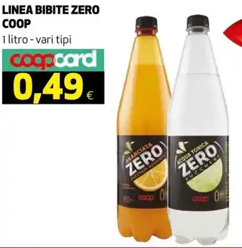 Coop Coop Linea Bibite Zero 1 litro vari tipi offerta