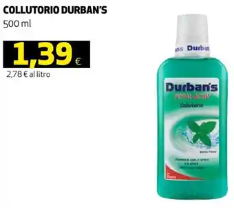 Coop Durban's Collutorio 500 ml offerta