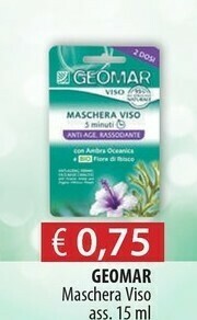 Acqua & Sapone Geomar Maschera Viso offerta