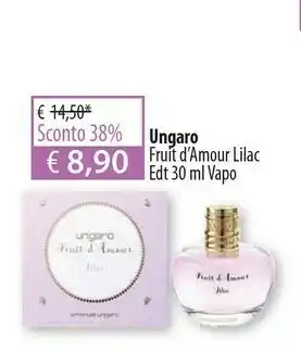Acqua & Sapone Emanuel Ungaro Fruit D'Amour Lilac 30 Ml offerta