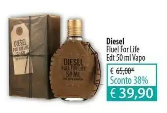 Acqua & Sapone DIESEL (public) Fuel For Life Uomo 50 Ml offerta