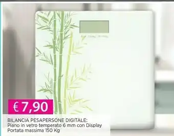 Bilancia Pesapersone Digitale Portata Massima 150 Kg