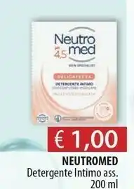 Acqua & Sapone Neutromed Detergente Intimo offerta