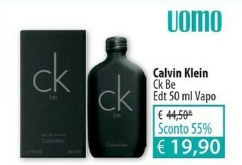 Acqua & Sapone Calvin Klein CK Be offerta