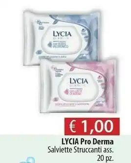 Acqua & Sapone Lycia Pro Derma Salviette Struccanti offerta