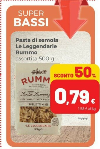 Coop Rummo Pasta di semola offerta