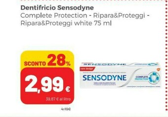 Coop Sensodyne Dentifricio offerta