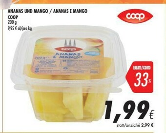 Coop Coop Ananas E Mango offerta