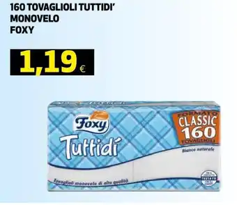 Coop Foxy 160 Tovaglioli Tuttudi Monovelo offerta