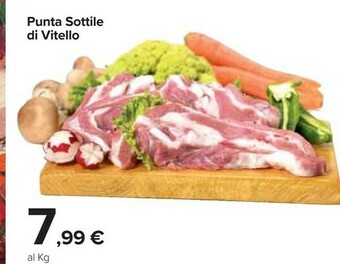 Carrefour Market Punta Sottile Di Vitello offerta