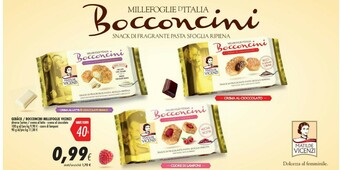 Coop Pasticceria matilde vicenzi Bocconcini Cuore Di Lamponi 90 G(ml) offerta