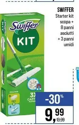Caddy's Swiffer Starter Kit offerta