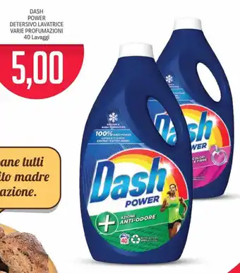 Supermercati Piccolo Dash Power Detersivo Lavatrice varie profumazioni 40 lavaggi offerta