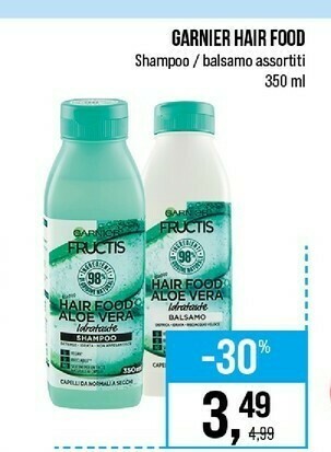 Caddy's Garnier Shampoo offerta