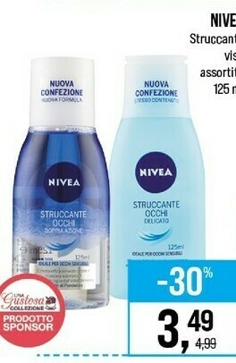 Caddy's Nivea Struccante offerta